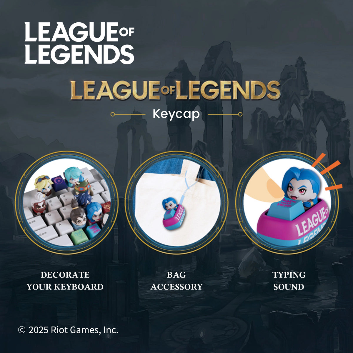 LOL Fingertip Keycap Blind Box
