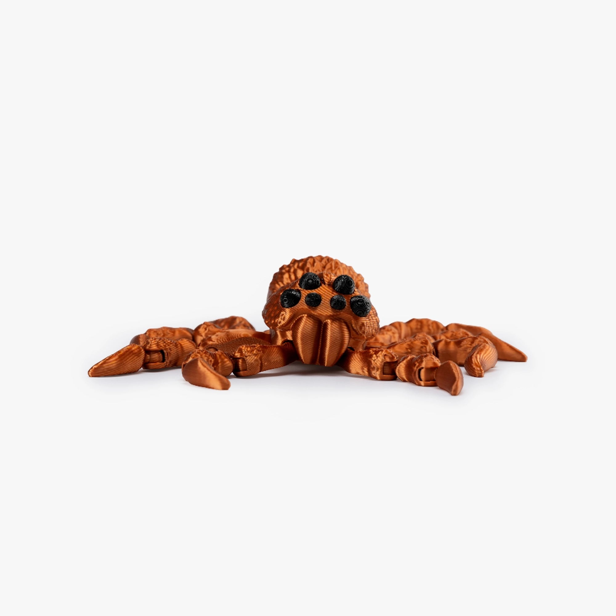 Flexible 3D Printed Spider pose