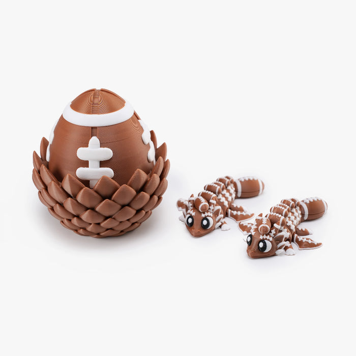 Articulated American Baseball Dragon Egg