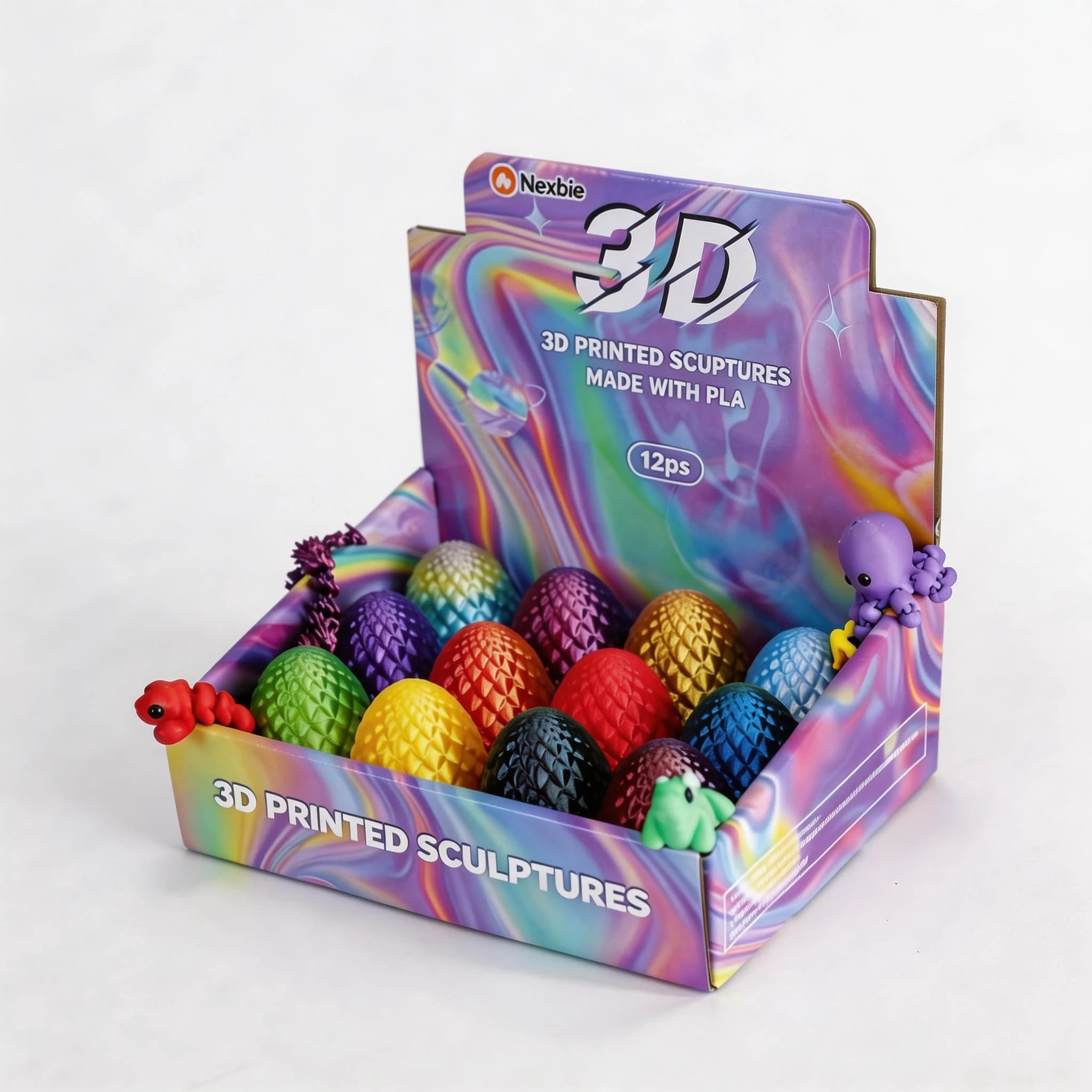 3D Printed Surprise Eggs(12Pcs)