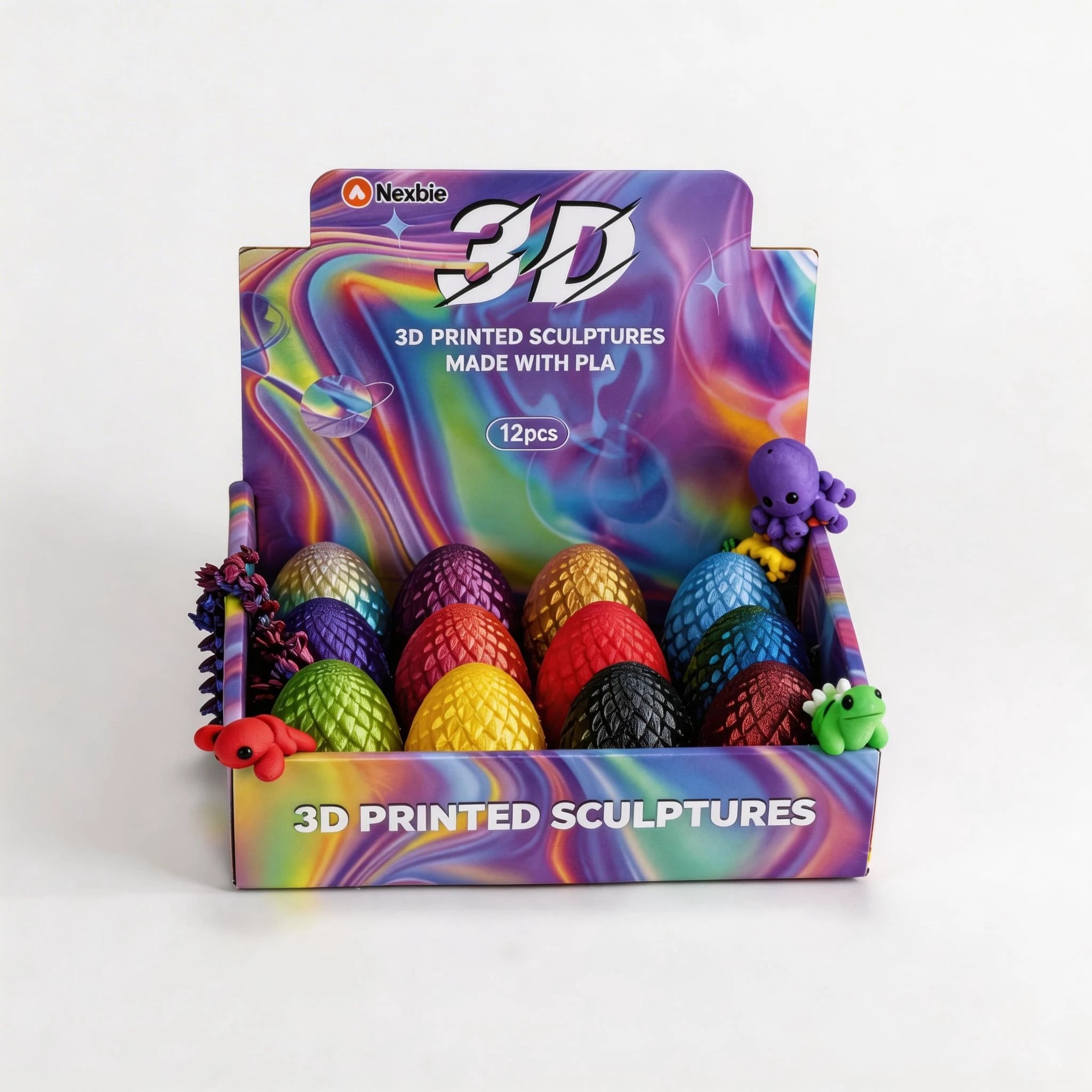 3D Printed Surprise Eggs(12Pcs)