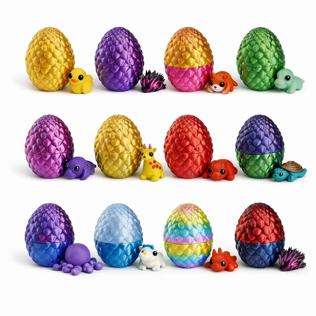 Surprise Eggs 3D Printed(12Pcs)