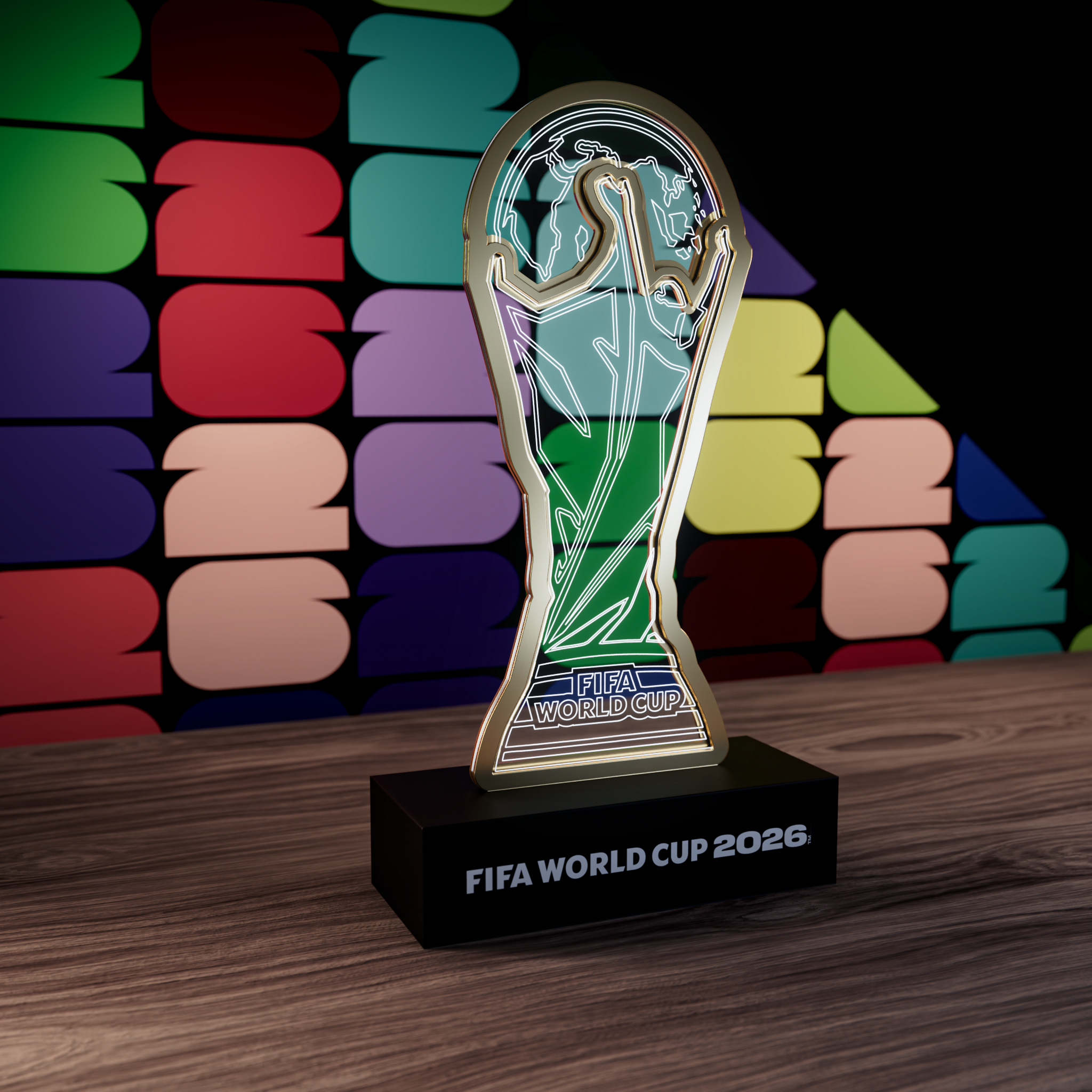 FIFA World Cup 2026 Trophy LED Collectible