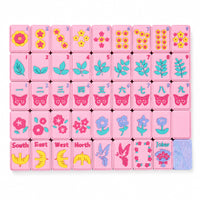 Pink American Mahjong Tile Set (160pc)