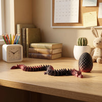 Nexbie 3D printed dragon egg on desk decor