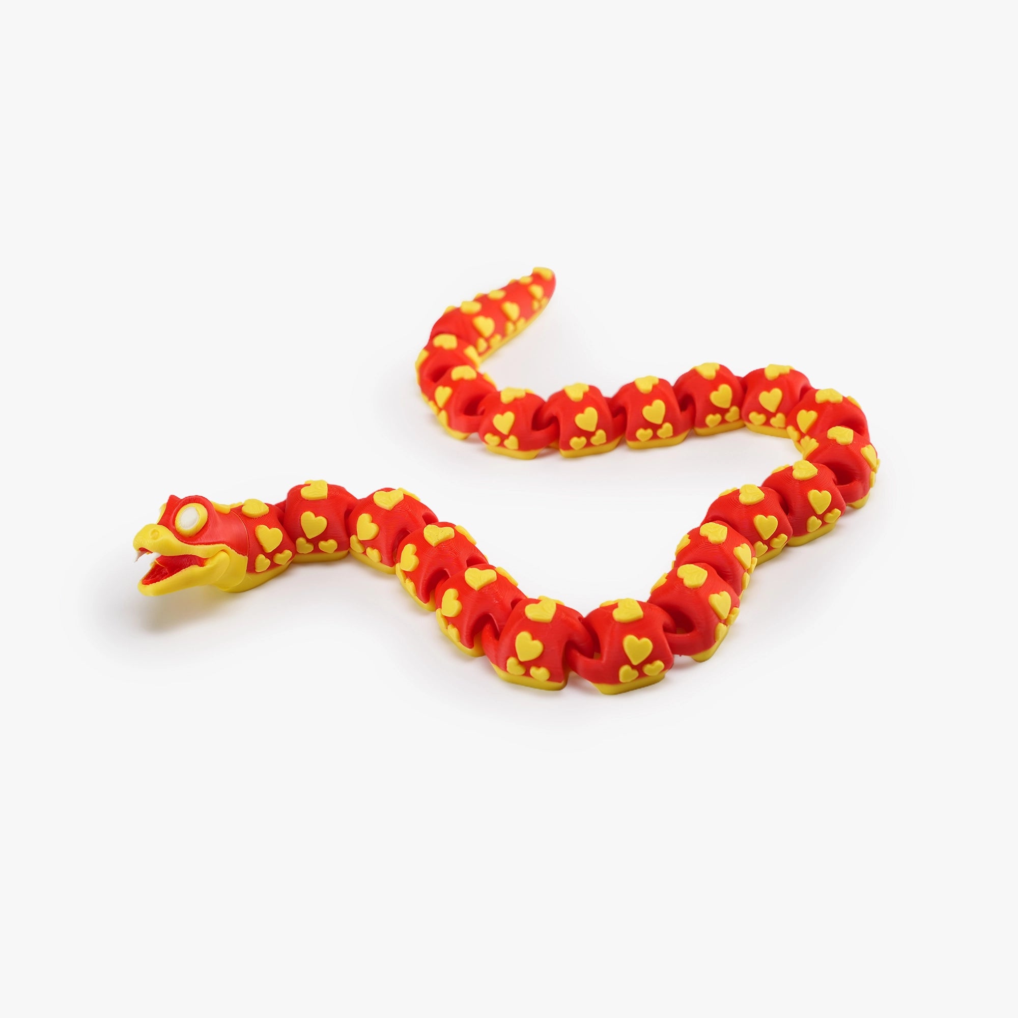 3D Printed Love Snake Fridge Magnet