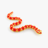 Back magnet view 3D Printed Love Snake Fridge Magnet