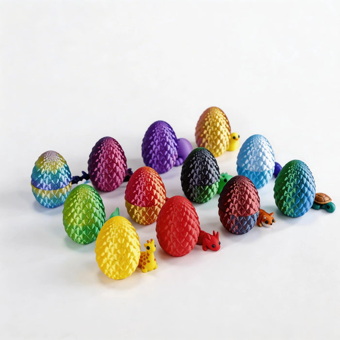 3D Printed Surprise Eggs(12Pcs)