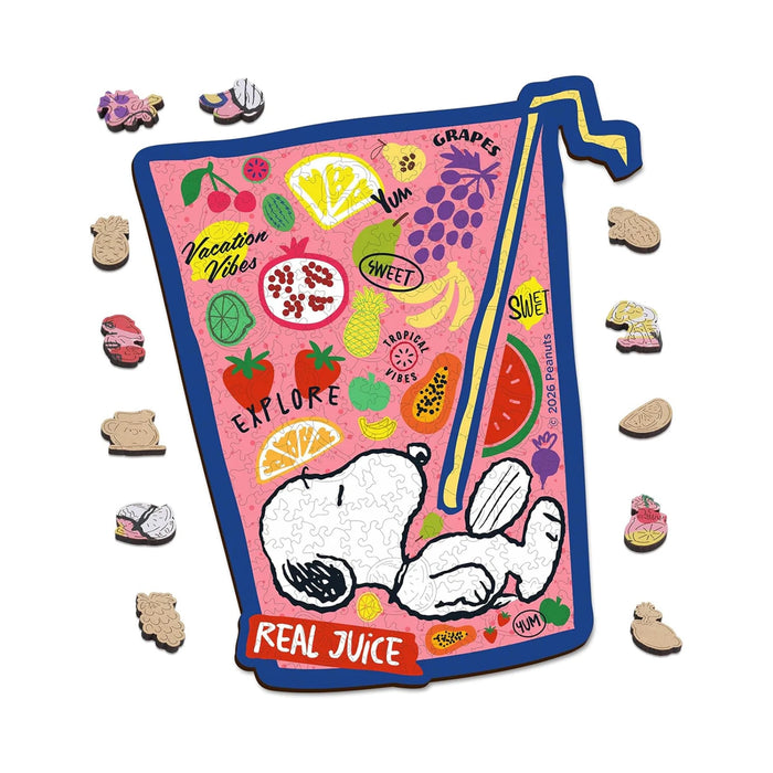 Peanuts Snoopy Real Juice Puzzle