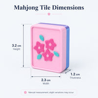 Pink American Mahjong Tile Set (160pc)