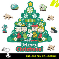 A festive Christmas-themed graphic 
