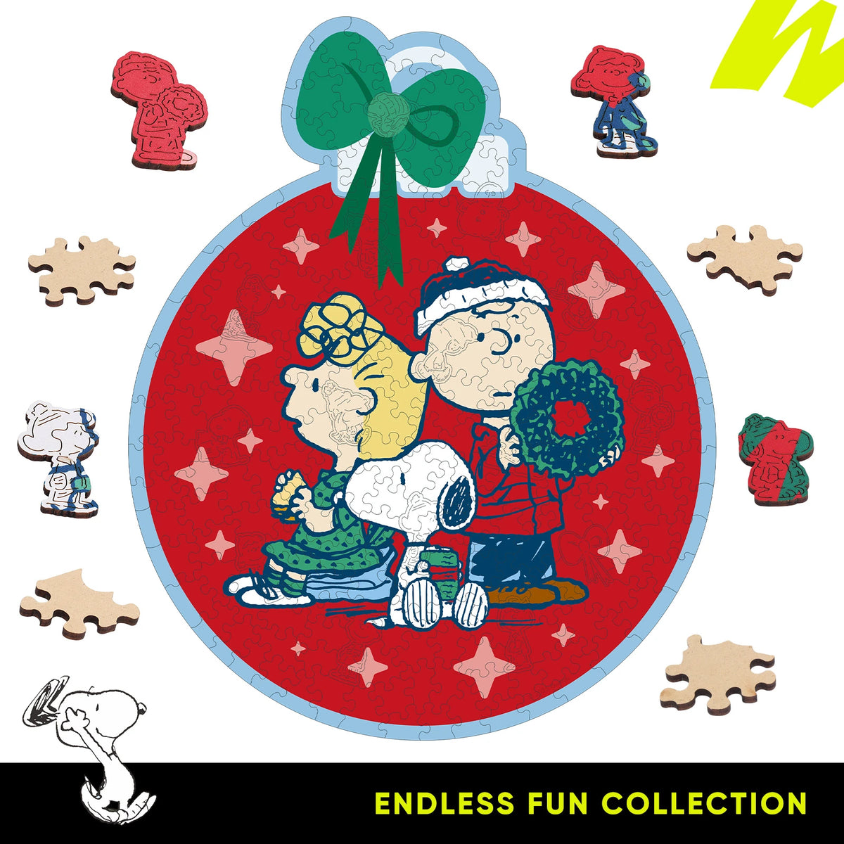 a festive jigsaw puzzle