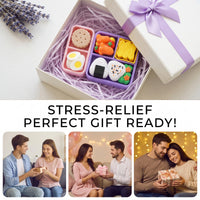 A stress-relief bento box gift 
