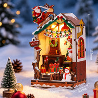 Christmas House Fridge Magnet
