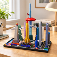 Future New York Miniature City Model