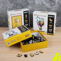 Snoopy wooden puzzle box