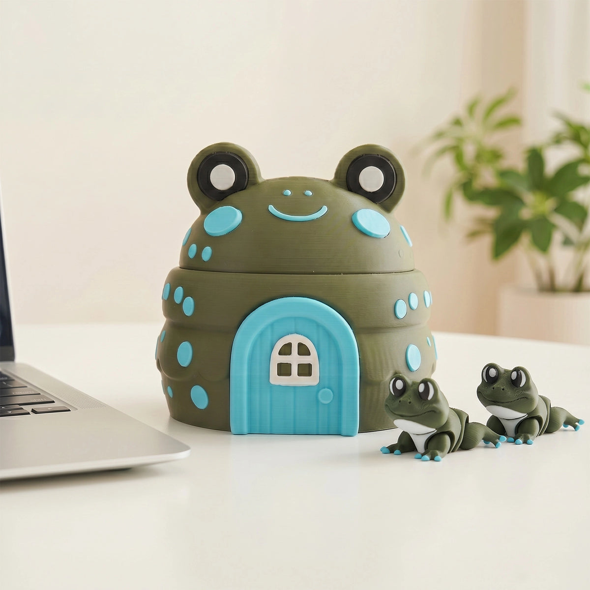 Closed Frog House storage box
