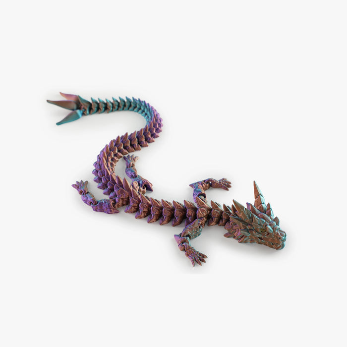 Colorful 3D Printed Articulated Dragon