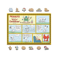 good ol comic wooden puzzle set