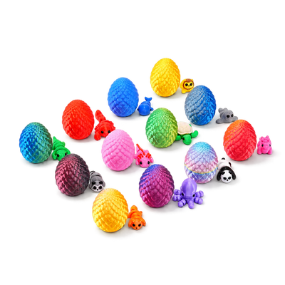 3D Printed Surprise Eggs(12PCS)