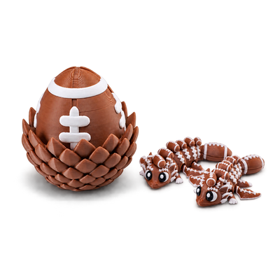 Articulated American Baseball Dragon Egg