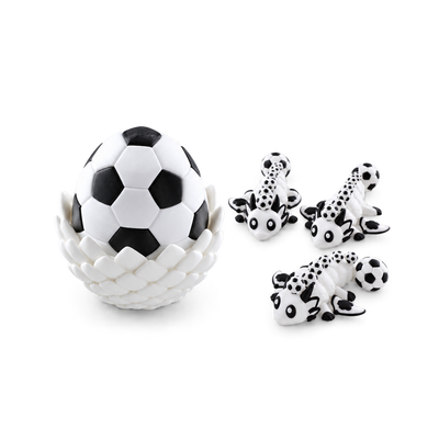 Articulated Soccer Football Dragon and Egg