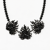 Black Flame Jewelry Set