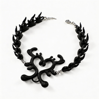 Void Spine Necklace 3D Printed