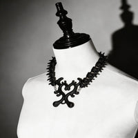 Void Spine Necklace 3D Printed