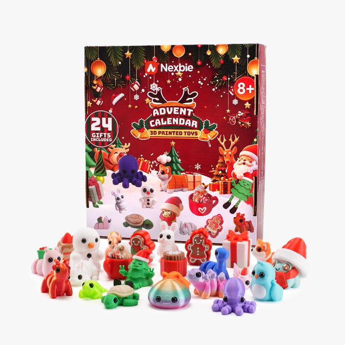 Animal Advent Calendar 3D Printed (24PCS)