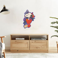 Peanuts Snoopy mom bouquet puzzle home decor