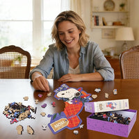 Peanuts Snoopy wooden puzzle gift for mom