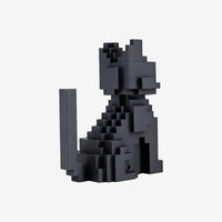 Pixel Cat 3D printed model back