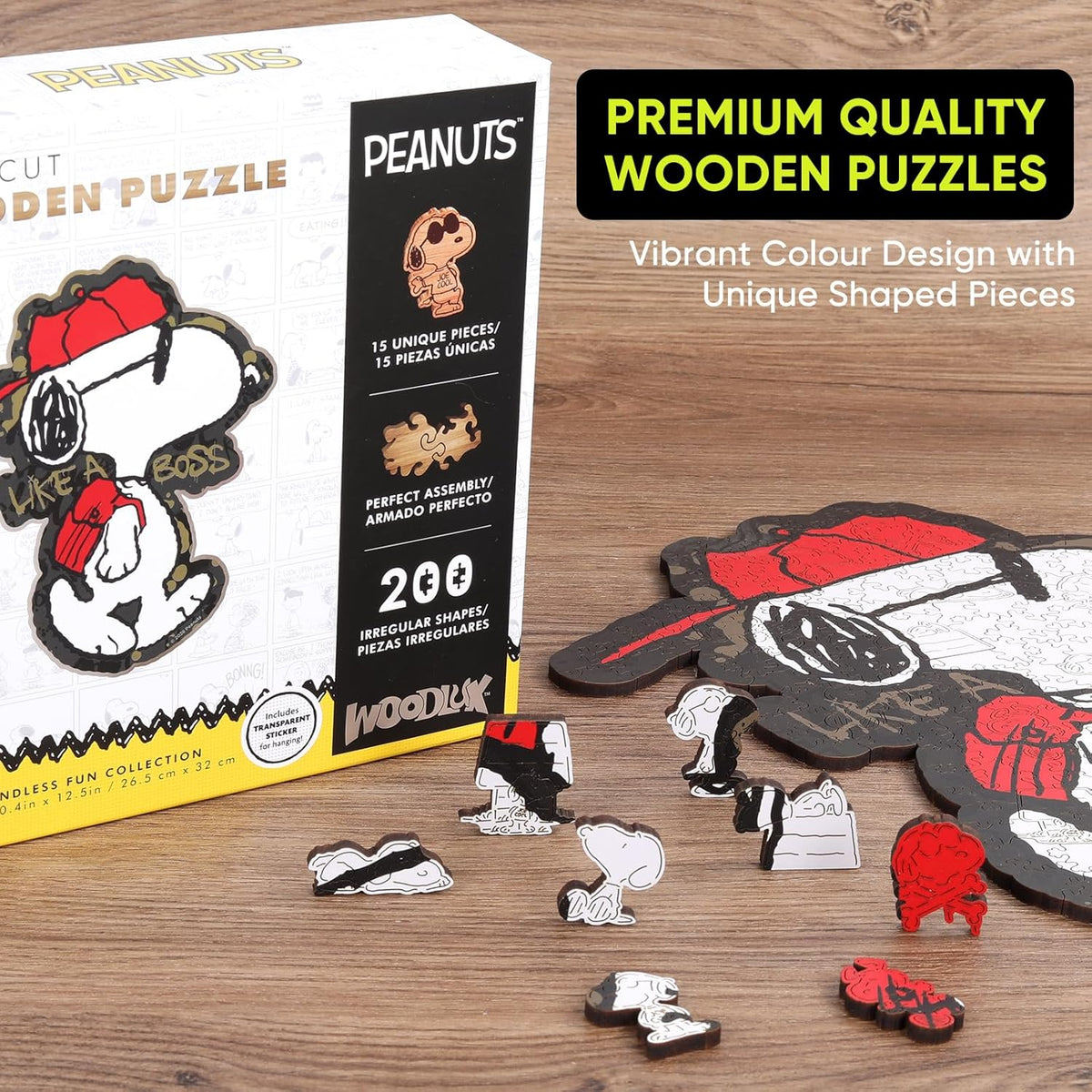 Premium 5mm solid wood precision laser cut