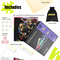 Premium uv printed gift box