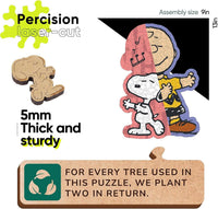 Snoopy wooden puzzle quality vs competitors