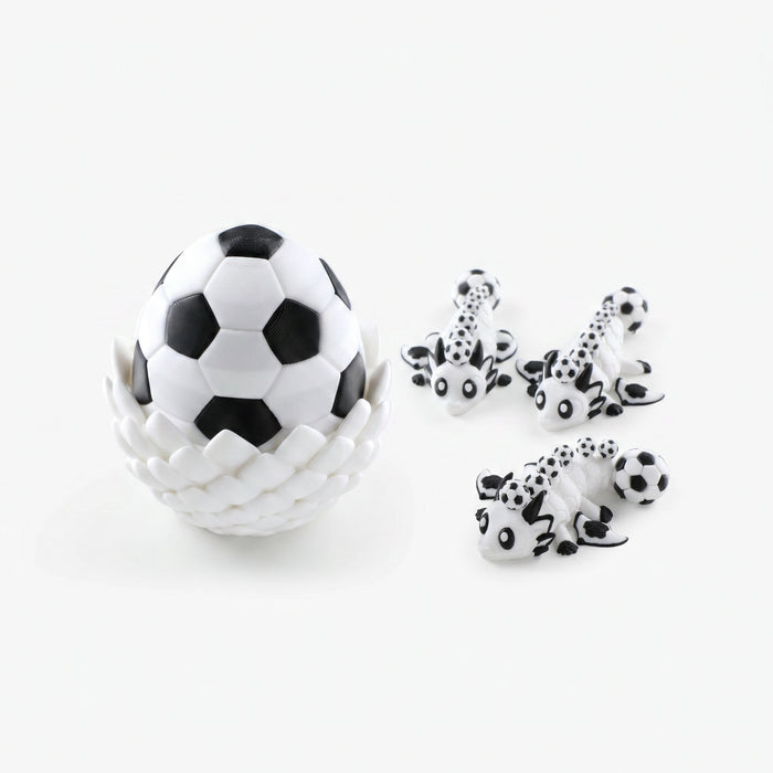 Articulated Soccer Football Dragon and Egg