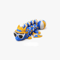 Articulated dragon inside Summer 3D Printed Dragon Egg