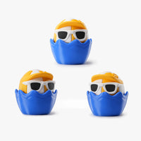 Summer 3D Printed Dragon Eggs wearing sunglasses