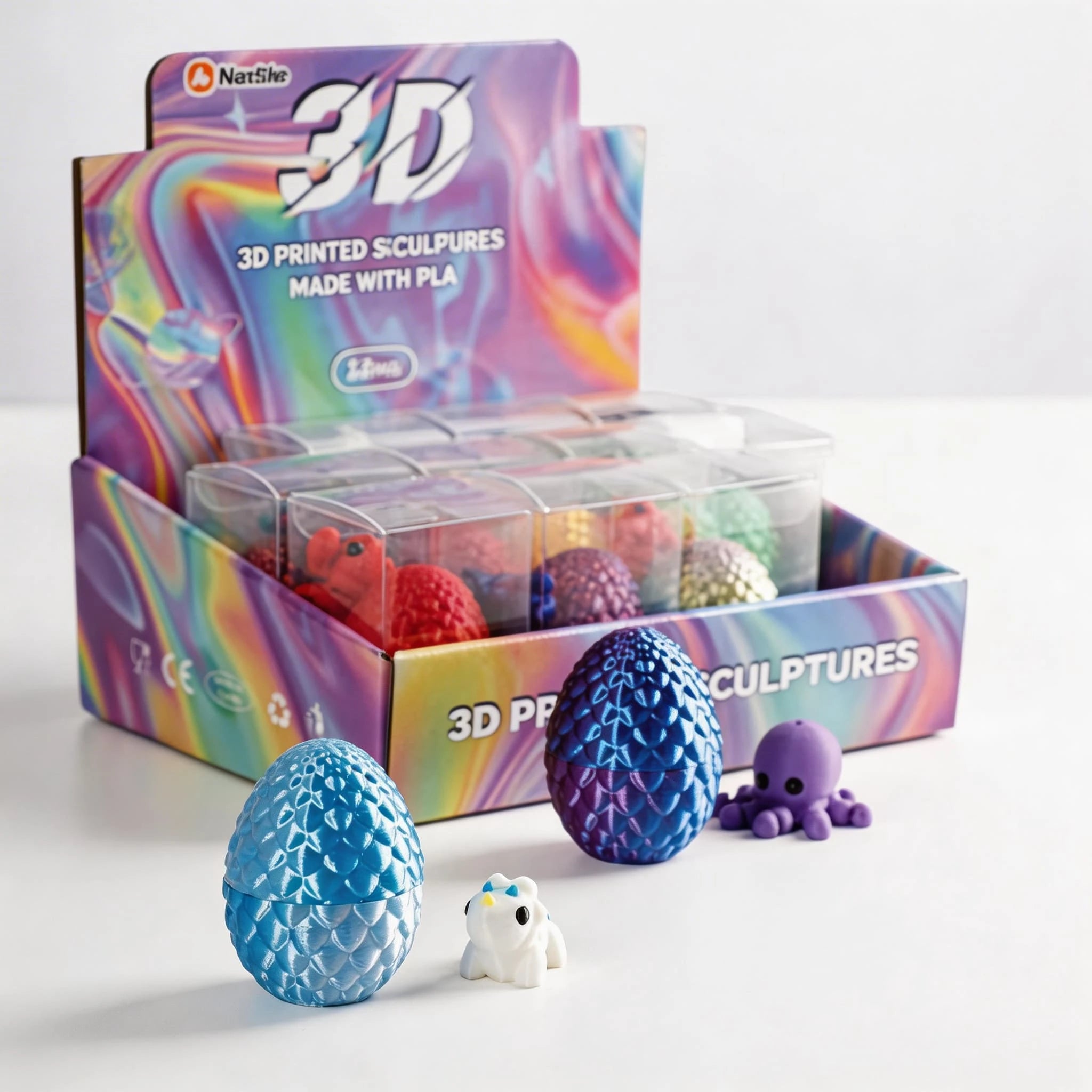 3D Printed Surprise Eggs(12Pcs)