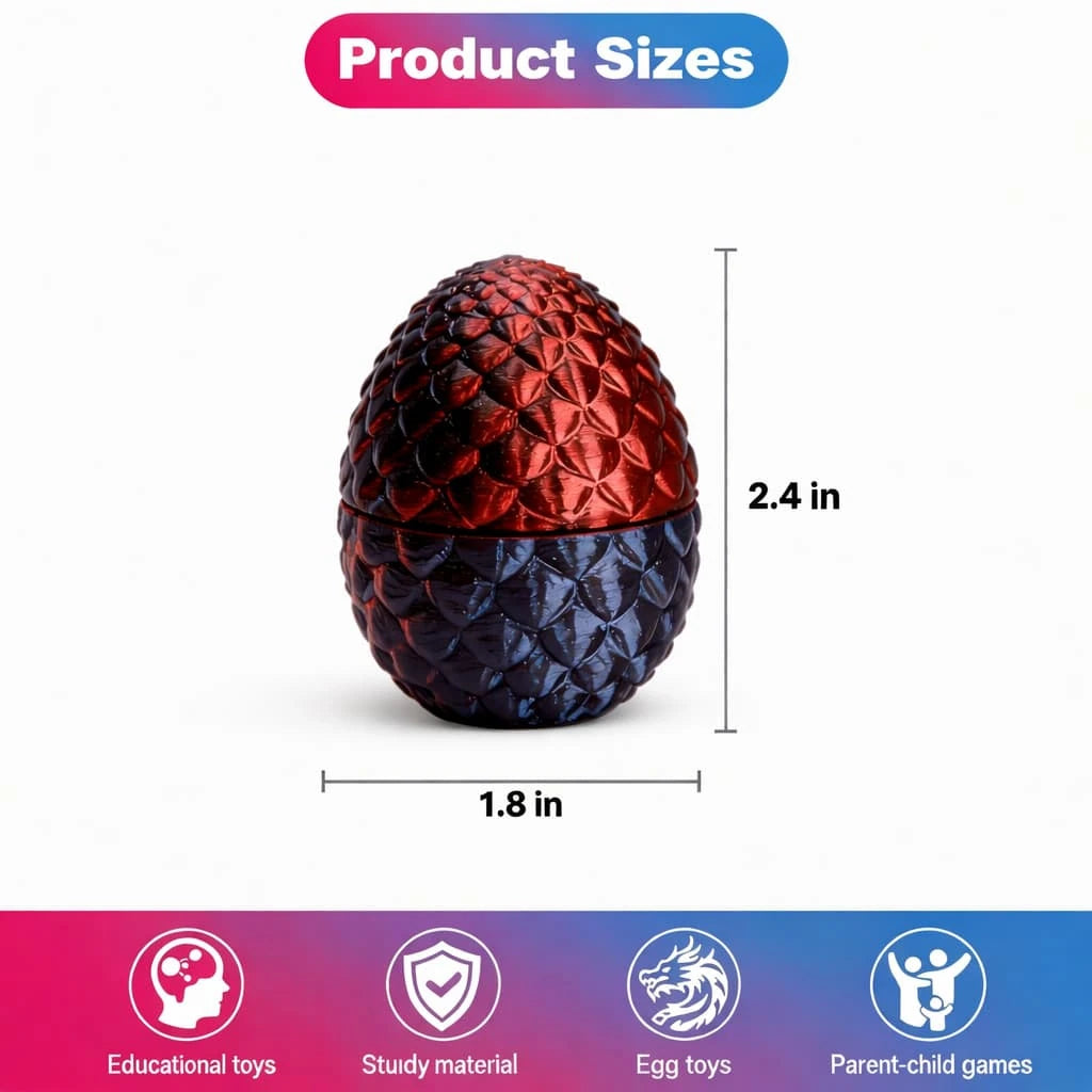 3D Printed Surprise Eggs(12Pcs)
