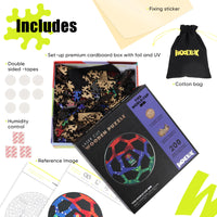 World Cup wooden puzzle accessories