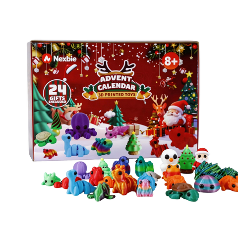 Animal Advent Calendar 3D Printed (24PCS)
